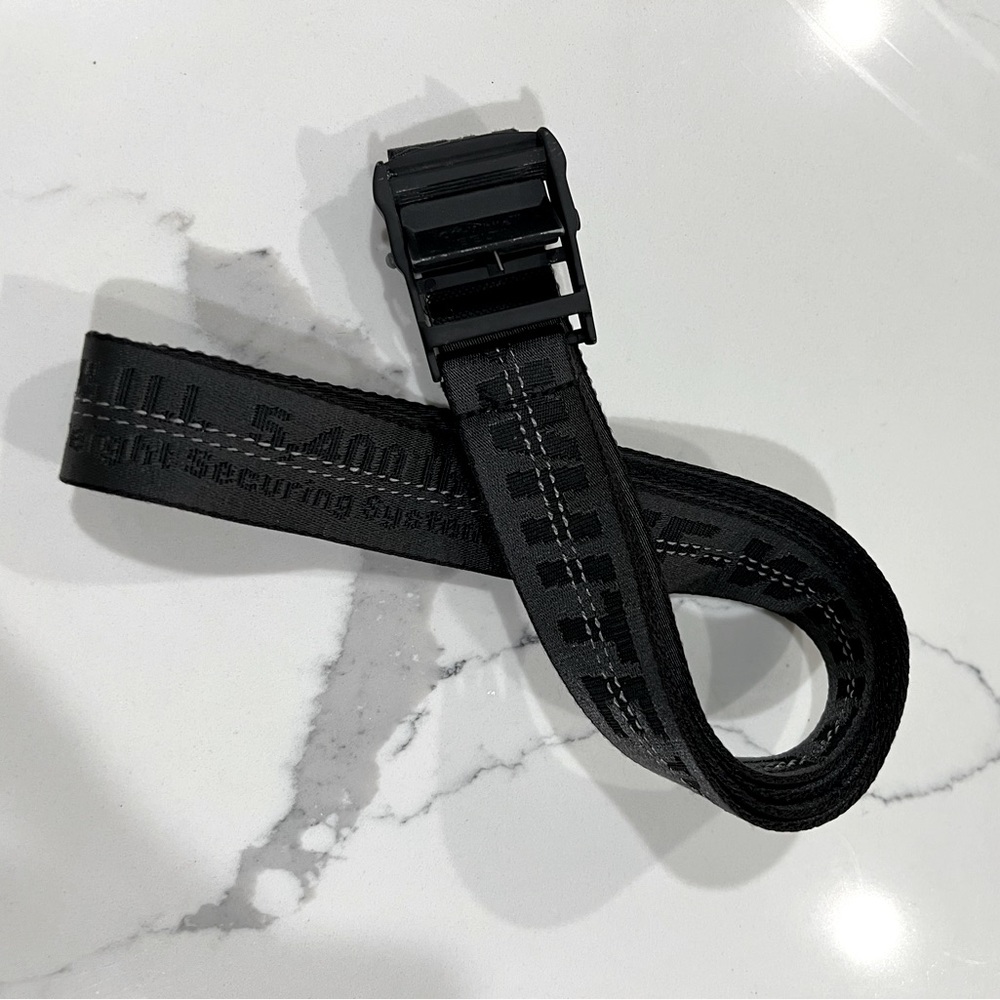 Off-White Classic Industrial Belt — Black